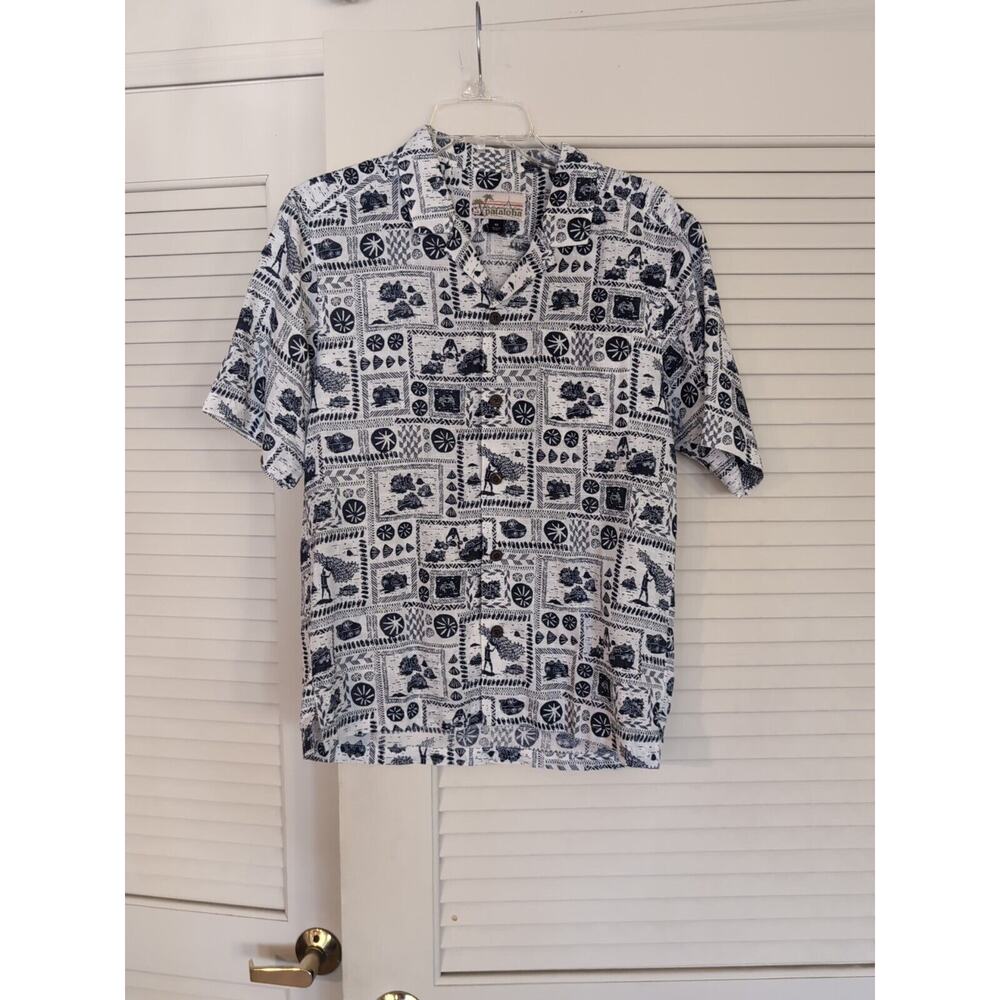 Patagonia Hawaiian shirt Button Up mens XS Hemp